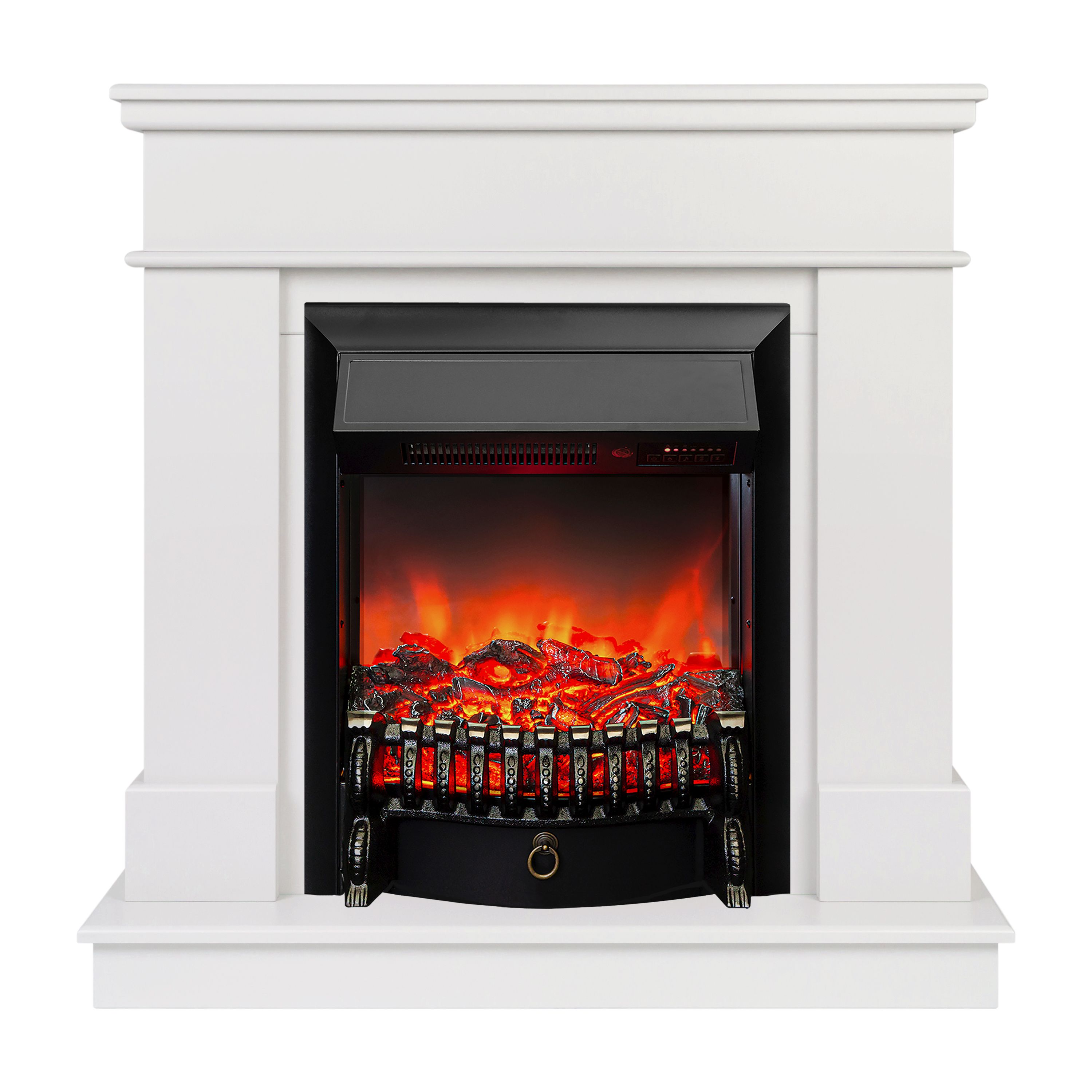 

Электрокамин RealFlame Selena STD WT-P512 с очагом Fobos Lux Black, SELENA STD WT-P512 с очагом Fobos Lux Black