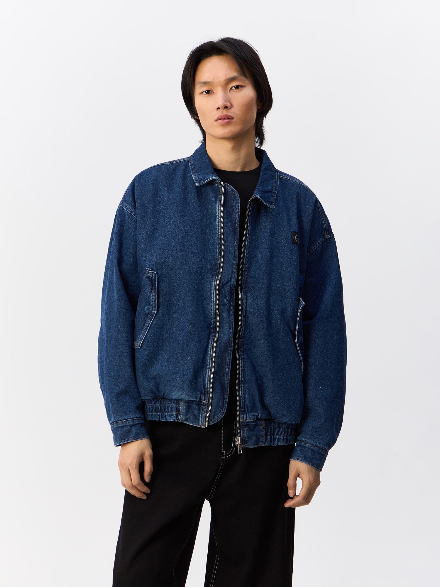 

Куртка мужская Calvin Klein Jeans J30J325757 синяя S, Синий, J30J325757