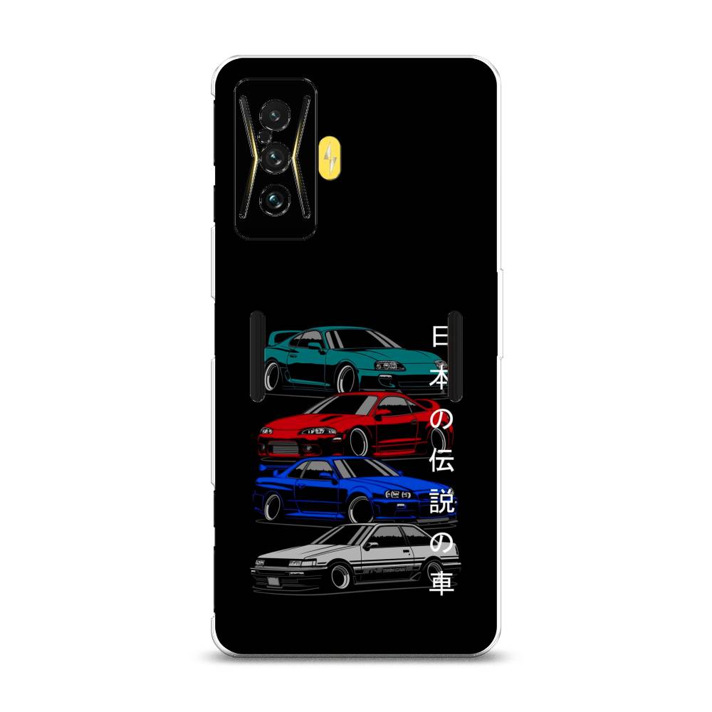 

Чехол Awog на Xiaomi Redmi K50 GE/F4 GT "JDM Legend cars", Разноцветный, 314950-5