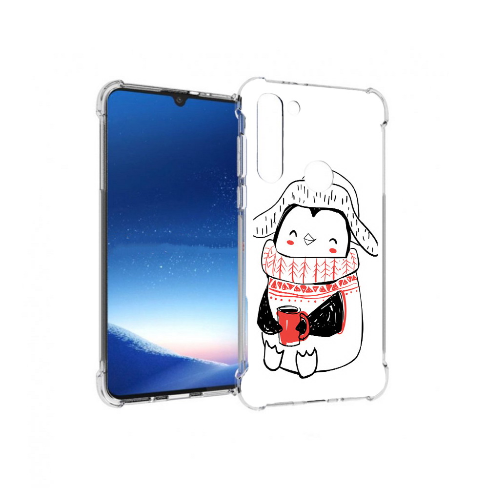 

Чехол MyPads Tocco для Motorola Moto G8 Power Милый пингвин (PT143076.340.115), Прозрачный, Tocco
