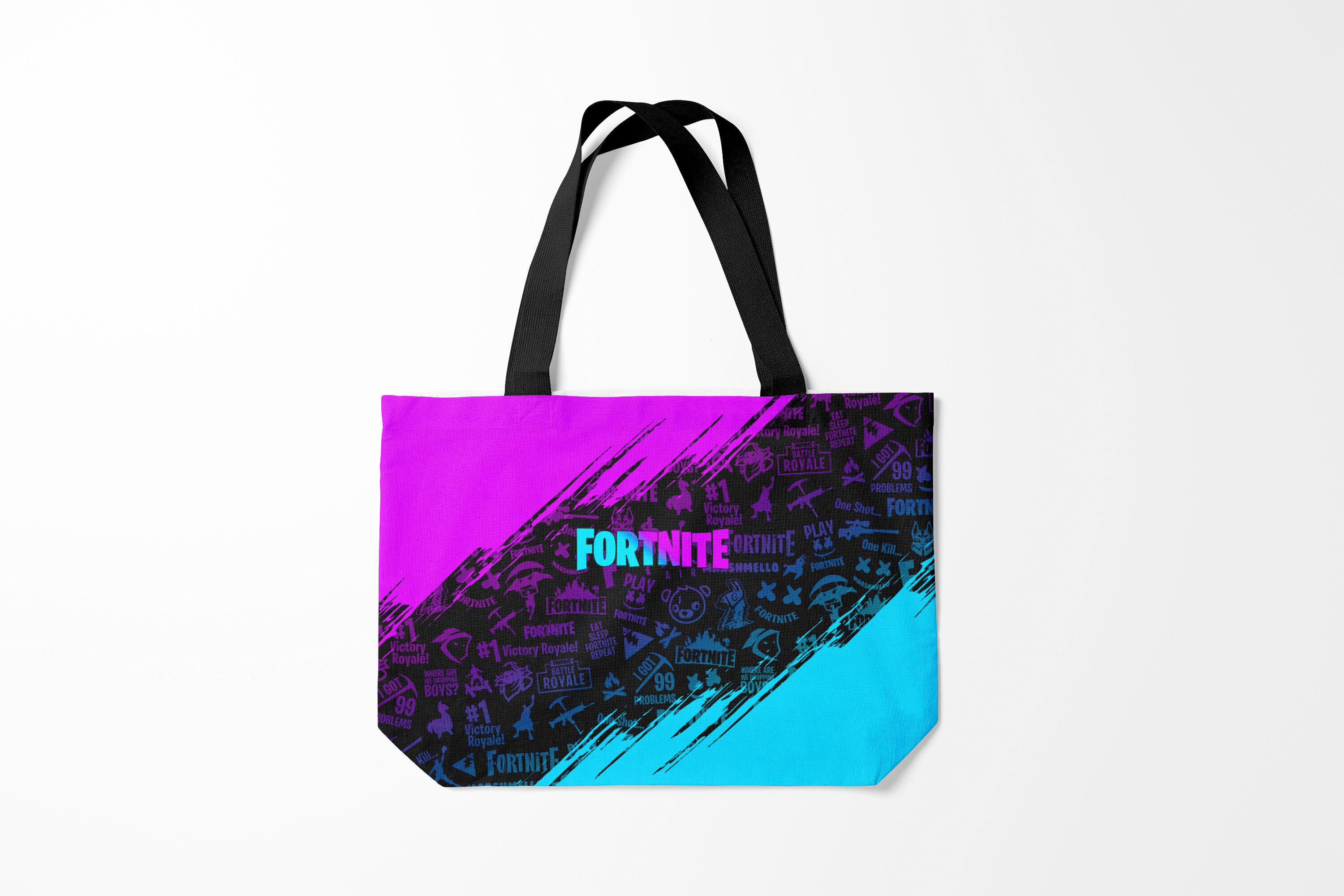 

Сумка шoппер унисекс Burnettie Fortnite ФОРТНАЙТ, черный, Fortnite ФОРТНАЙТ