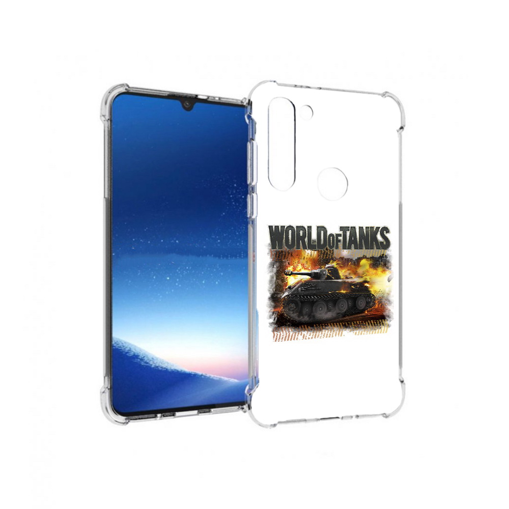 

Чехол MyPads Tocco для Motorola Moto G8 Power Мир танков-2 (PT143076.340.118), Прозрачный, Tocco