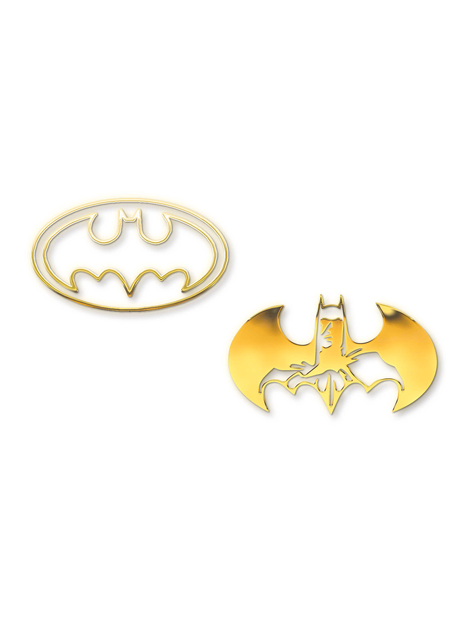 

Наклейка на телефон Silver&Golden Sticker бэтмен 2 шт