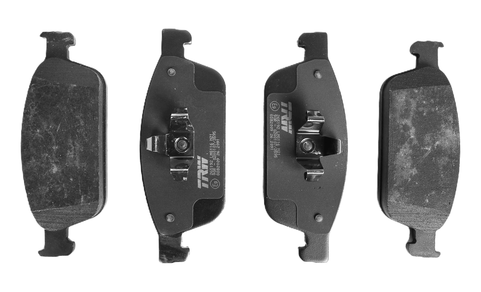 

Тормозные колодки TRW/Lucas дисковые для Ford Focus 3 11-, Kuga 2 12- GDB2009