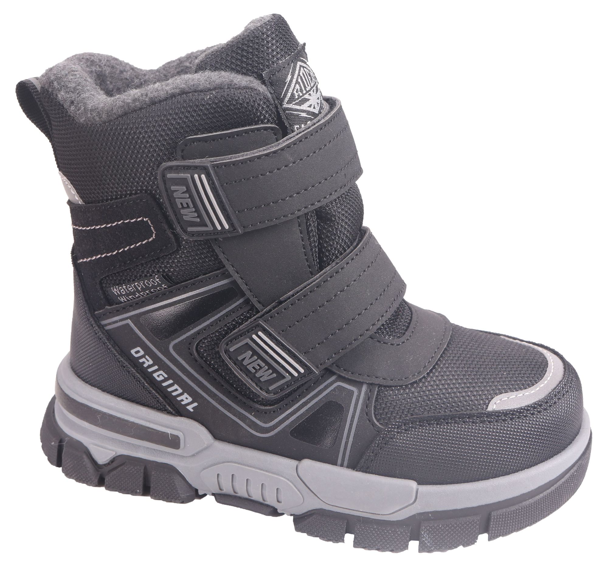 Ботинки Tom-Miki для мальчиков, размер 32, чёрный, T-10662-A
