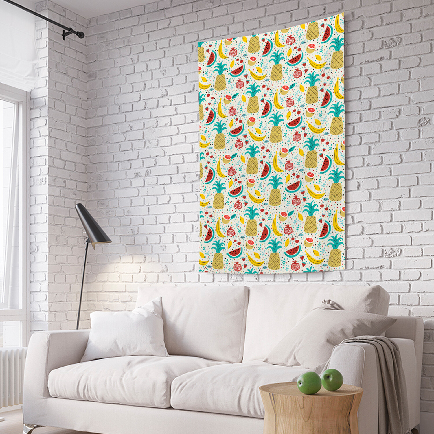 

Вертикальное фотопанно на стену JoyArty Фруктовый бум 150x200 см, Фруктовый бум