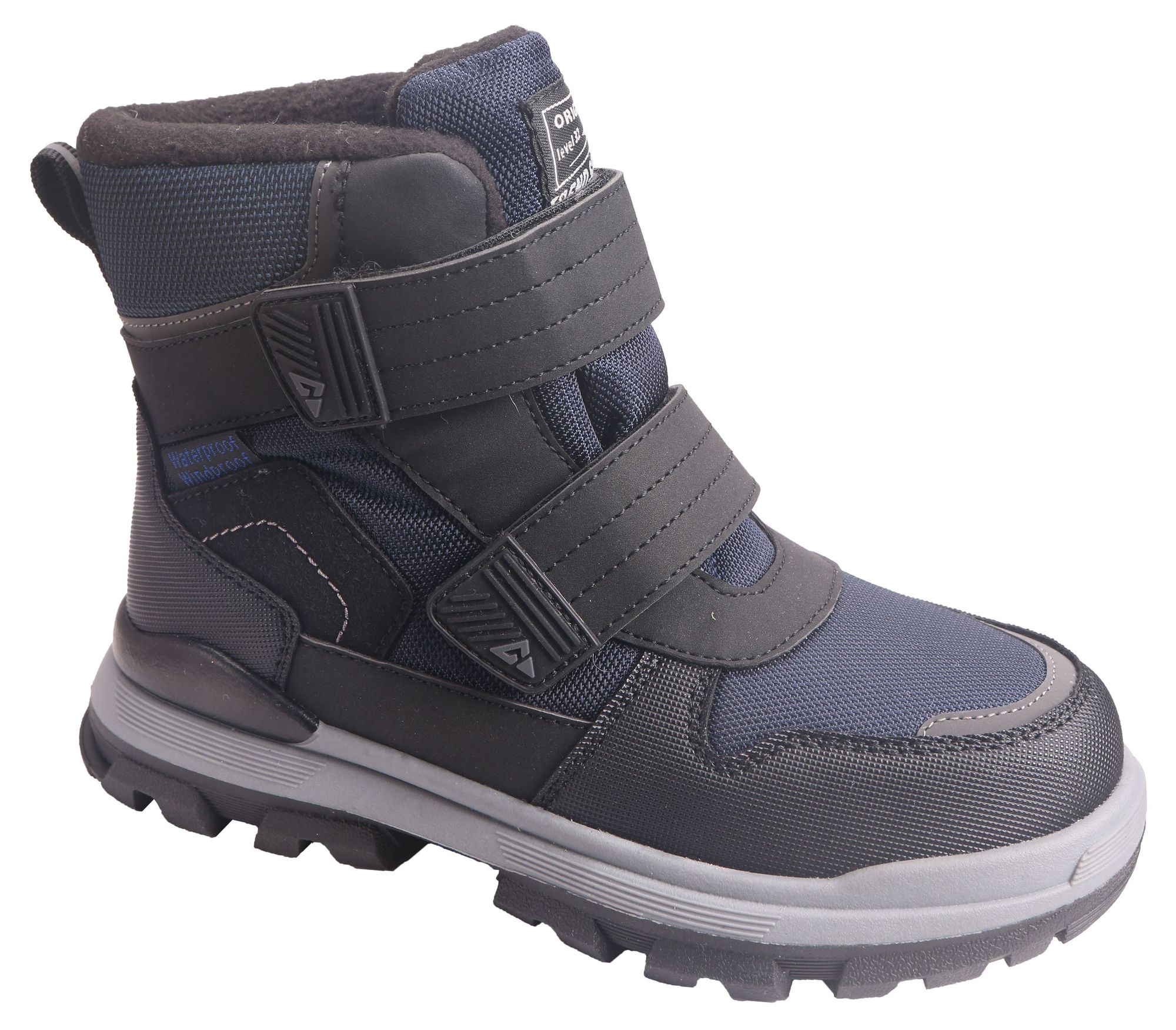 Ботинки Tom-Miki для мальчиков, размер 34, тёмно-синий, T-10724-C