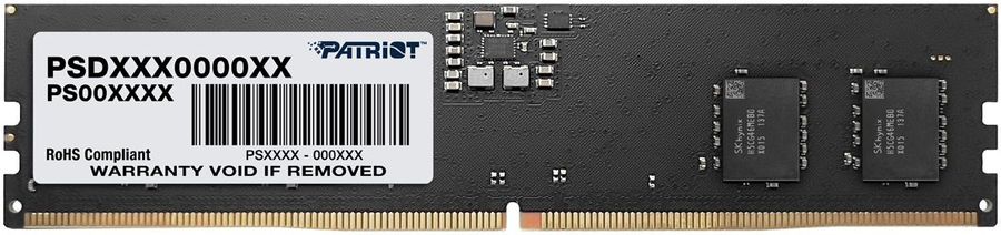 Оперативная память Patriot Signature 8Gb DDR5 5600MHz (PSD58G560041)