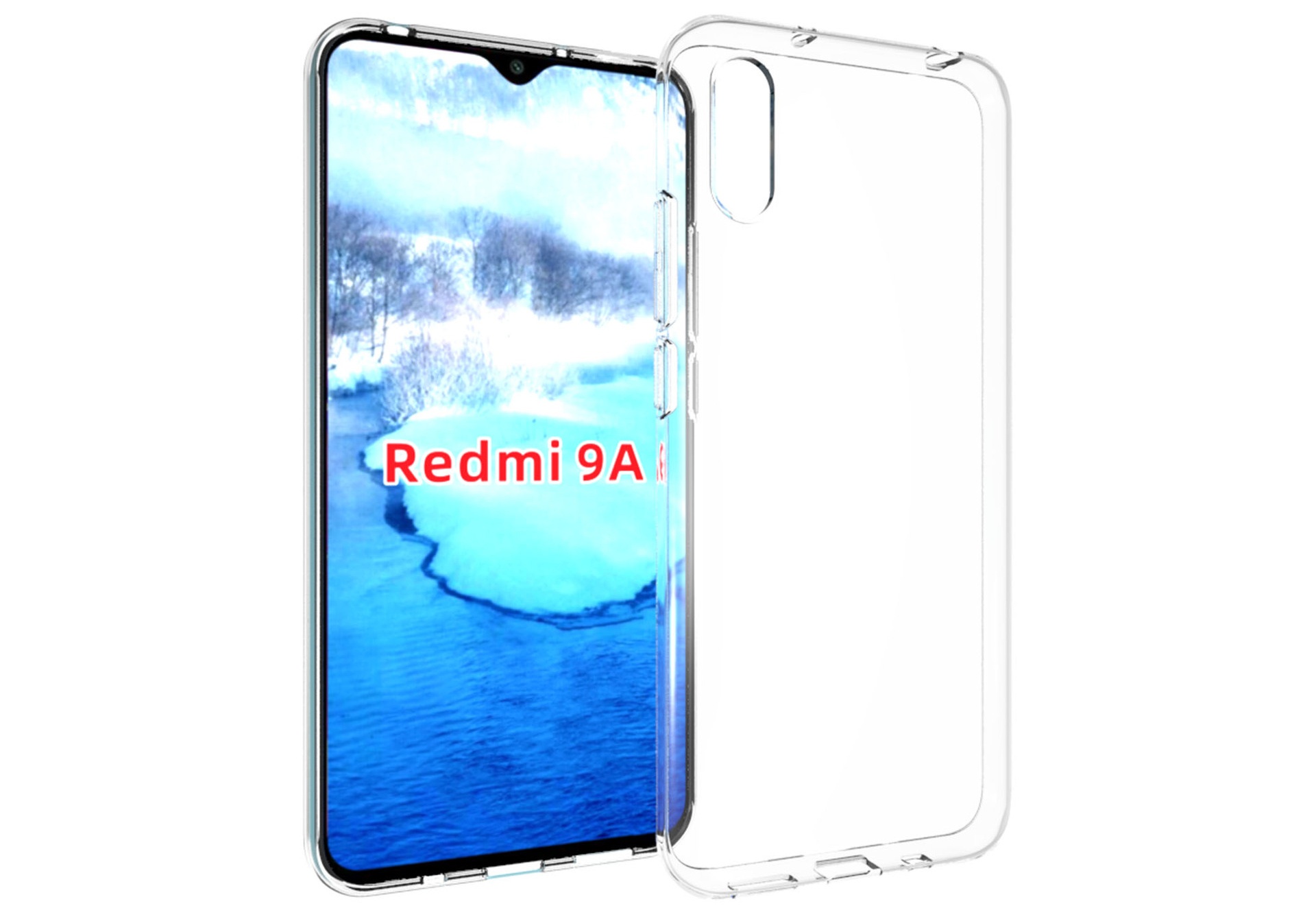 Чехол MyPads для Xiaomi Redmi 9A Transparent (151022)