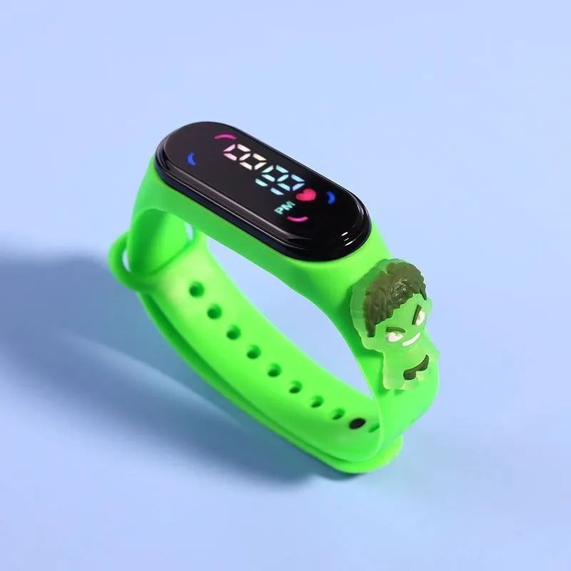 

Фитнес-браслет Vidges KidsWatch зеленый, Детские часы KidsWatch браслет