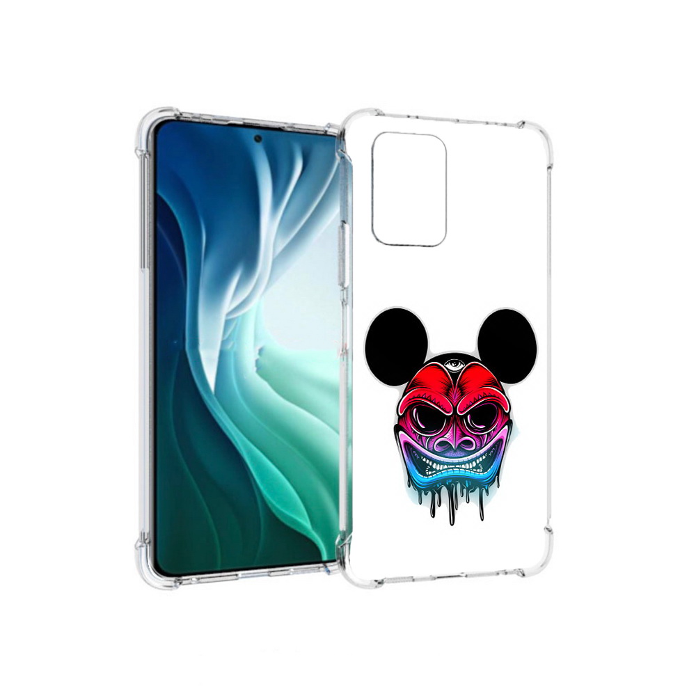 Чехол MyPads Tocco для Xiaomi Redmi Note 10 Pro 5G микки в маске (PT162244.283.473)