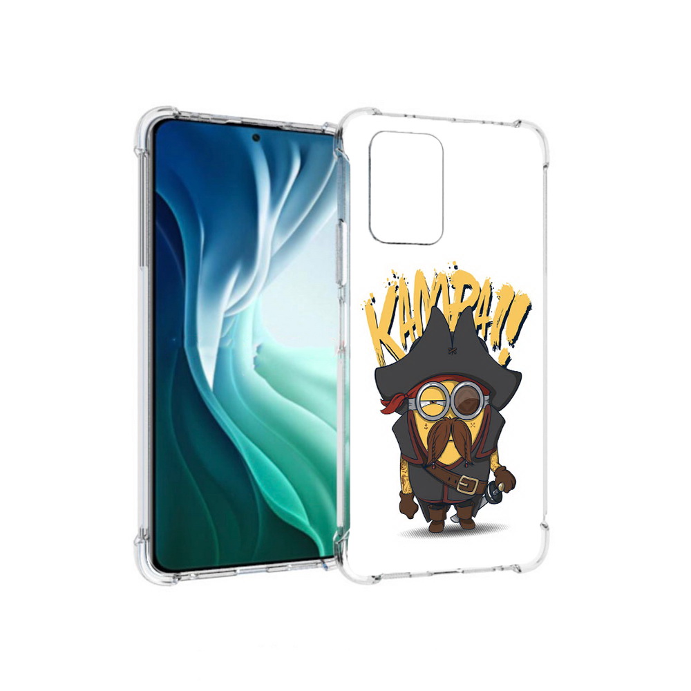 Чехол MyPads Tocco для Xiaomi Redmi Note 10 Pro 5G миньон пират (PT162244.283.476)