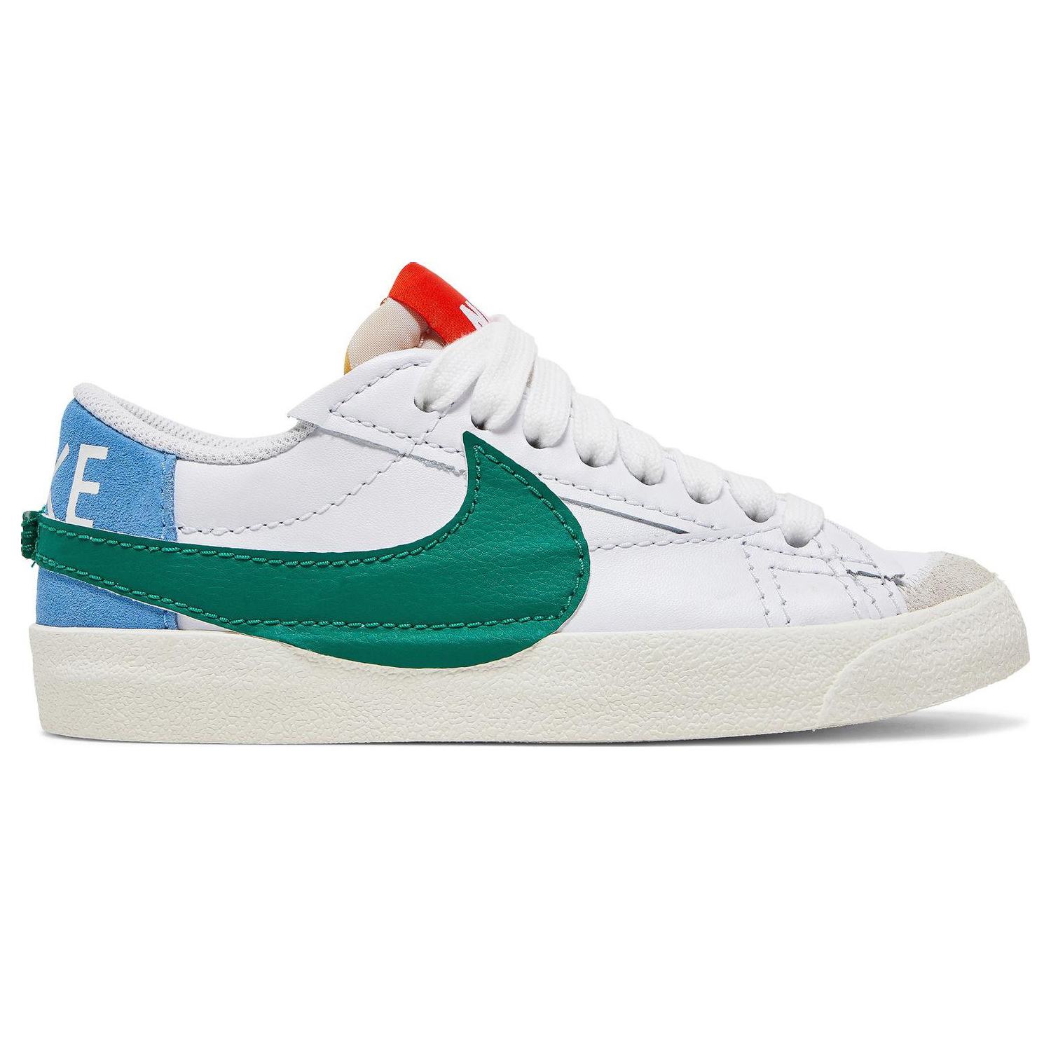 

Кеды женские Nike Blazer Low 77 Jumbo DQ1470 белые 6 US, Белый, Blazer Low 77 Jumbo