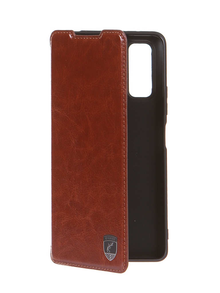 фото Чехол g-case для xiaomi redmi note 10 pro slim premium brown gg-1409