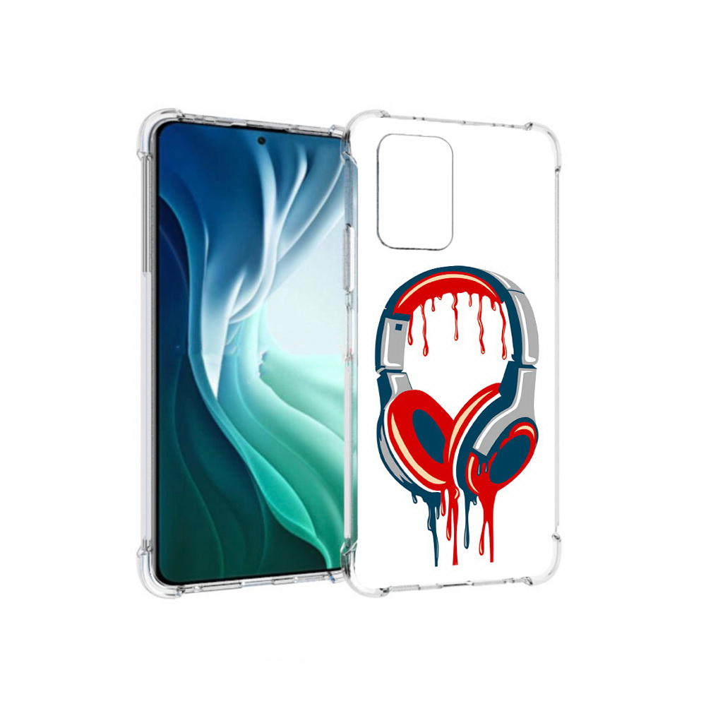 Чехол MyPads Tocco для Xiaomi Redmi Note 10 Pro 5G не делай громко (PT162244.283.517)