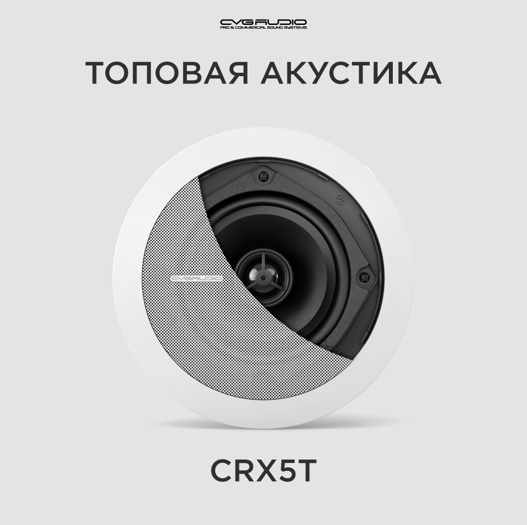 

Трансформаторная акустика CVGaudio CRX5T, CRX5T