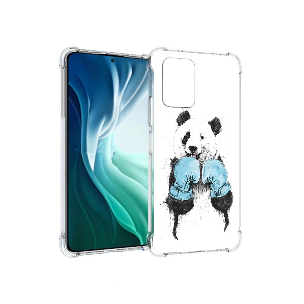 Чехол MyPads Tocco для Xiaomi Redmi Note 10 Pro 5G панда боксер (PT162244.283.531)