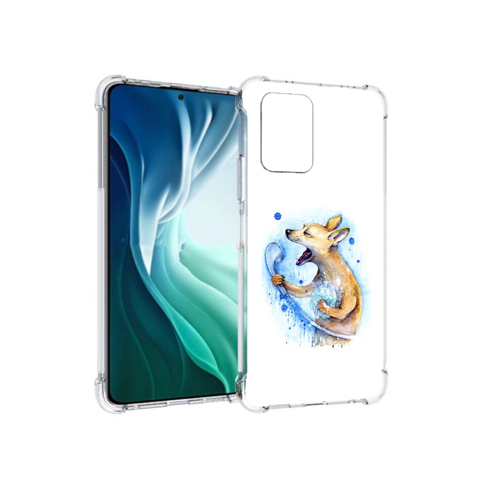 Чехол MyPads Tocco для Xiaomi Redmi Note 10 Pro 5G пение в душе (PT162244.283.537)