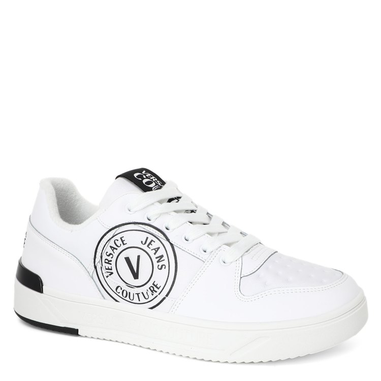 

Кеды мужские Versace Jeans Couture 74YA3SJ1 белые 41 EU, 74YA3SJ1