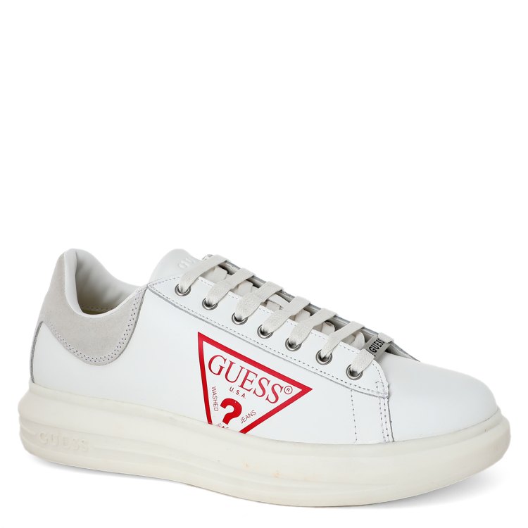 

Кеды мужские Guess FM6VIBSUE12 белые 44 EU, FM6VIBSUE12