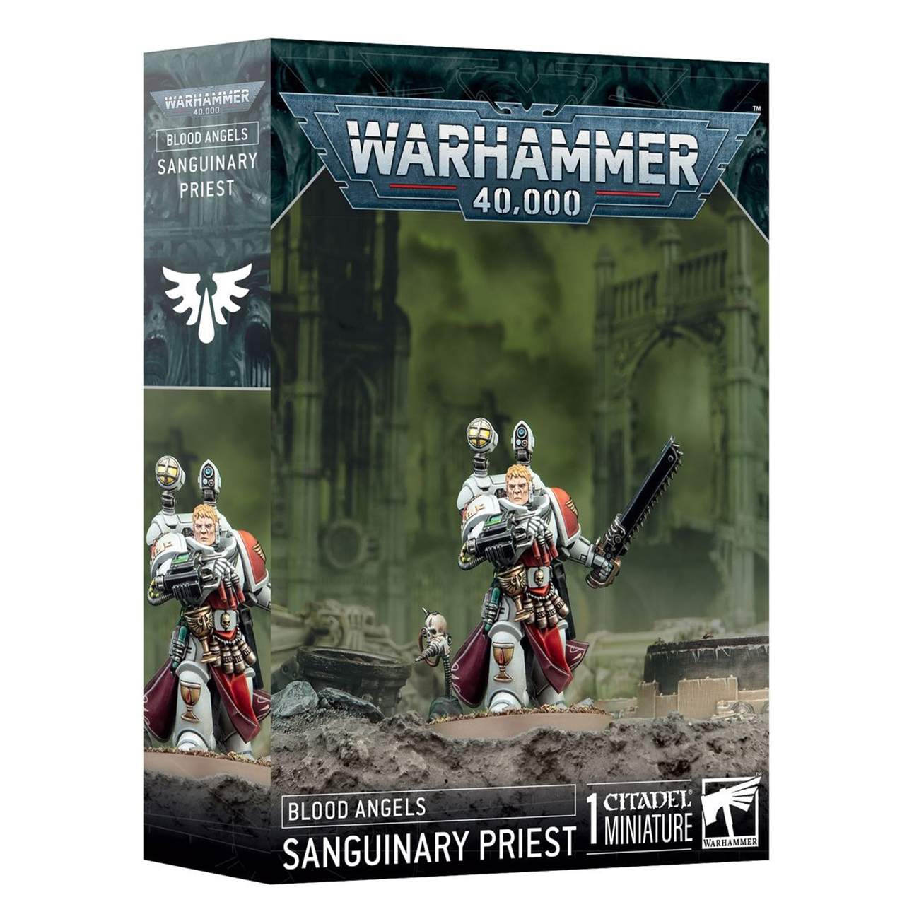 

Миниатюры для игры Games Workshop Warhammer 40000: Blood Angels - Sanguinary Priest 41-48, Blood Angels