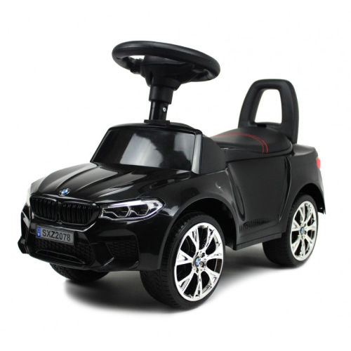 

Каталка детская RIVERTOYS BMW свет фар, клаксон, мелодии, черная каталка, Черный, A999MP_D