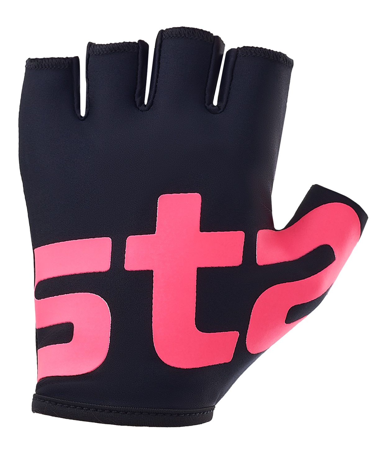 фото Перчатки для фитнеса starfit wg-102, черный/малиновый
