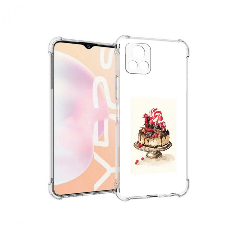 

Чехол MyPads Tocco для Vivo Y52s вкусный торт, Прозрачный, Tocco