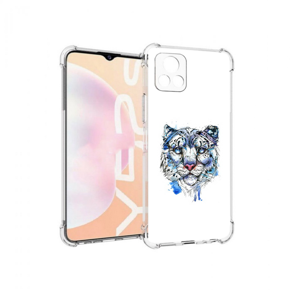 

Чехол MyPads Tocco для Vivo Y52s водяной тигр, Прозрачный, Tocco