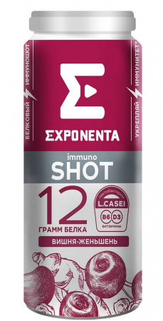 

Кисломолочный напиток Exponenta вишня-женьшень-витамины 100 мл