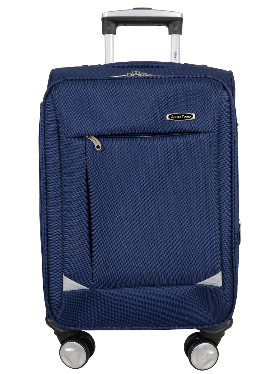 Чемодан унисекс Goran Tomp 144935 синий S