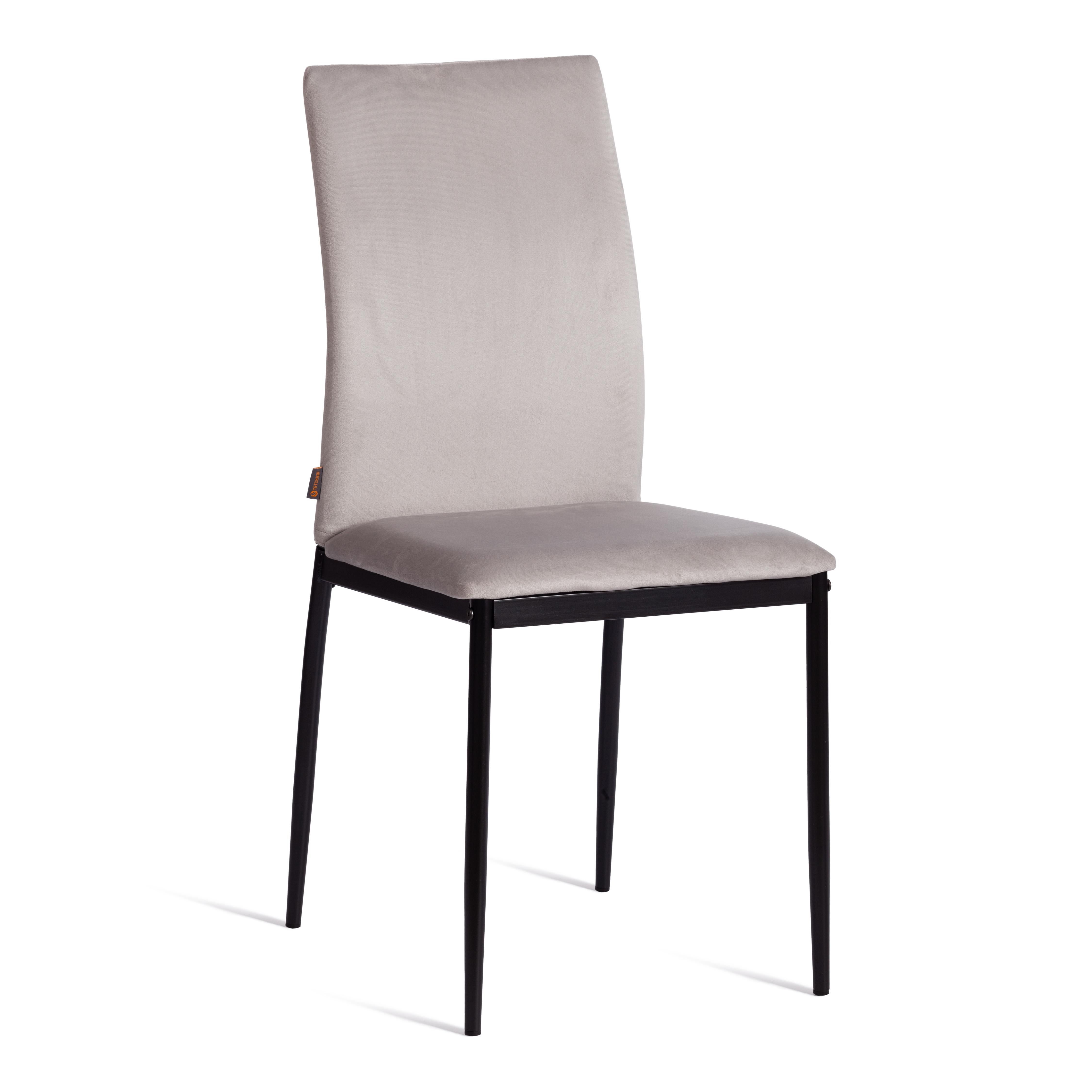 

Стул TetChair CAPR, флок, светло-серый, CAPRI