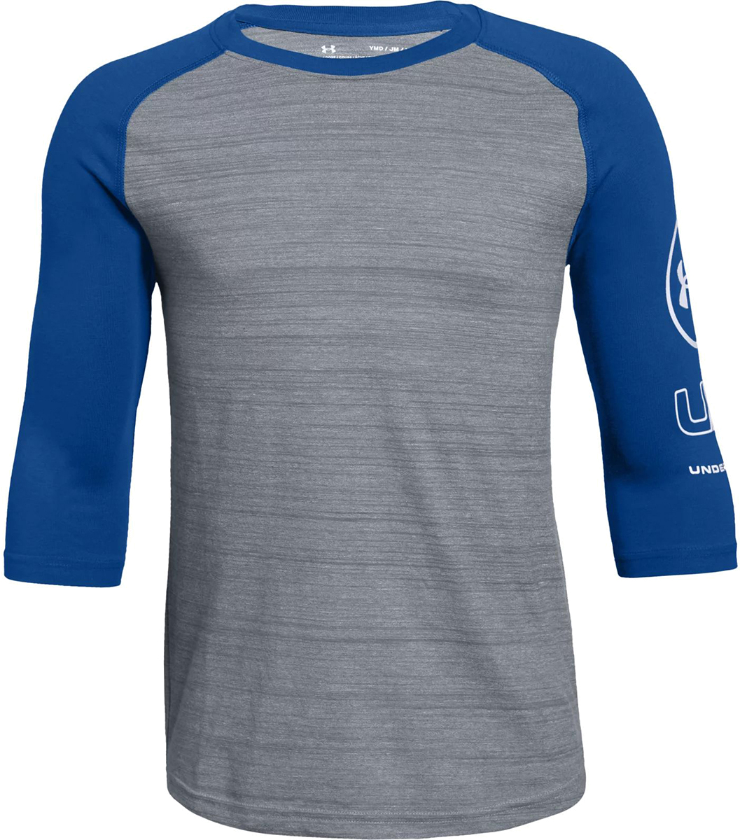 

Лонгслив детский Under Armour 1319020-035 цв. серый р. 128, 1319020-035