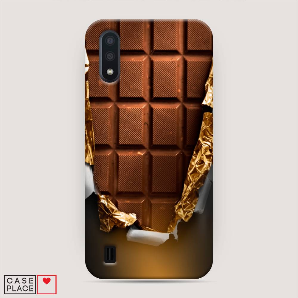 

Пластиковый чехол "Шоколадка" на Samsung Galaxy A01