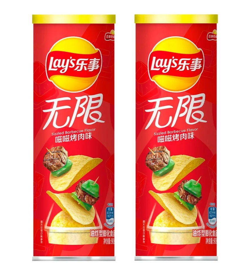 

Чипсы Lay's со вкусом Grilled BBQ, 90 г х 2 шт