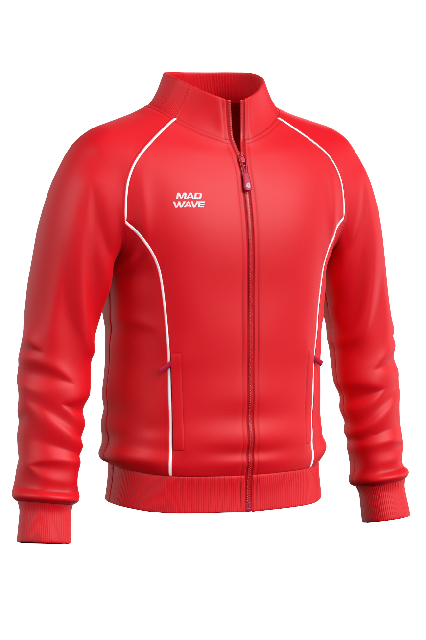 Куртка мужская Mad Wave Track jacket красная 3XL