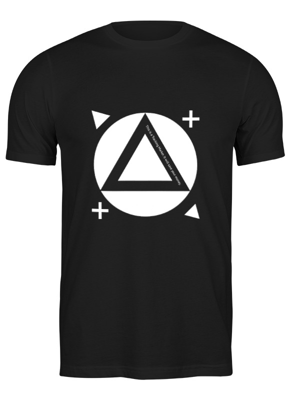 

Футболка мужская Printio Tracker t-shirt черная M, Черный, Tracker t-shirt