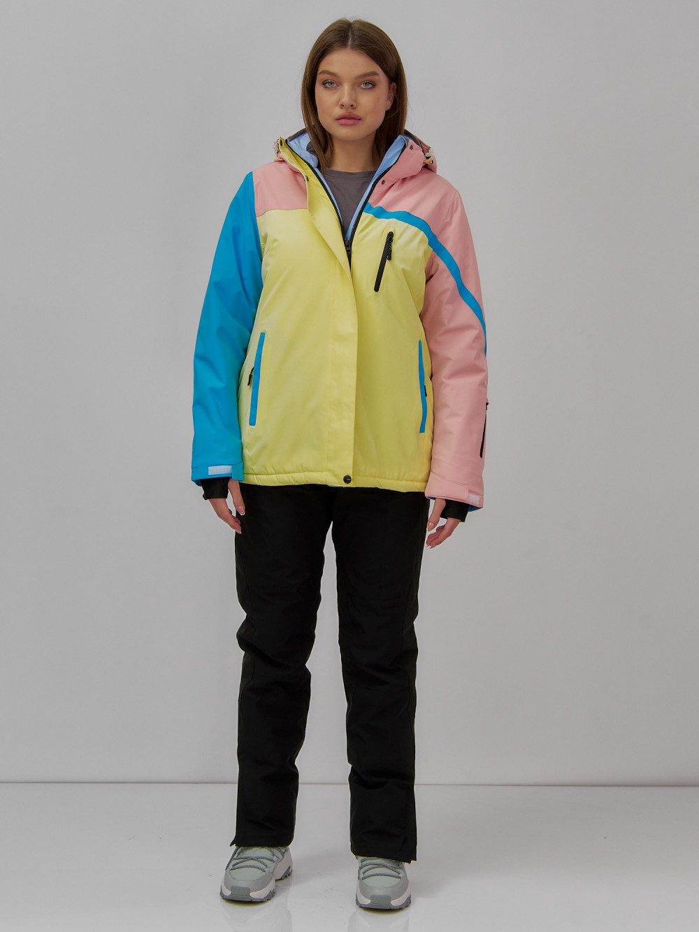 

Горнолыжный костюм женский MTFORCE 016 Yellow XXL INT, Желтый, 016