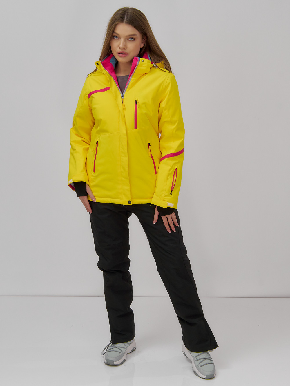 

Горнолыжный костюм женский MTFORCE 07091 Yellow XXL INT, Желтый, 07091
