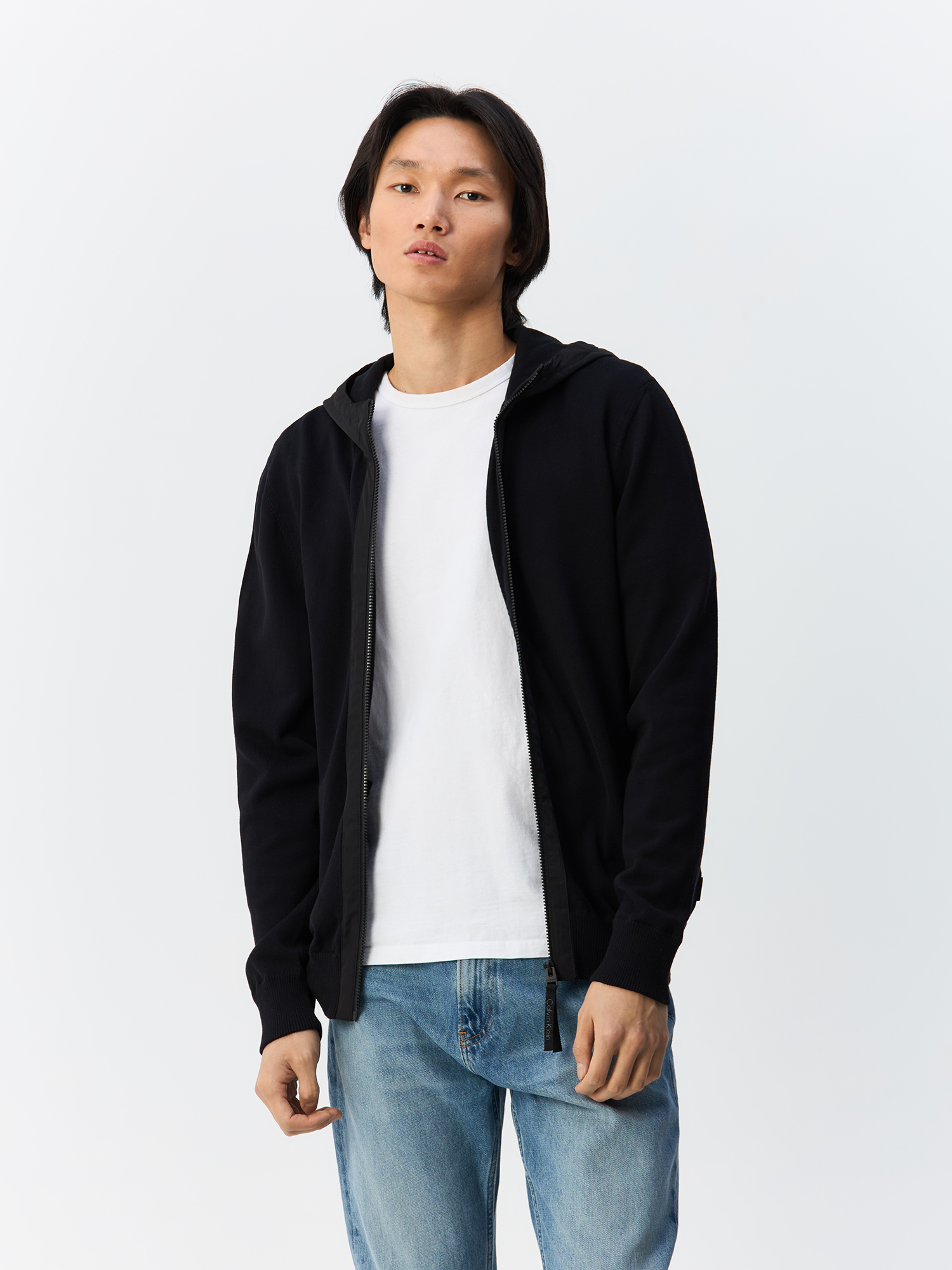 

Куртка мужская Calvin Klein K10K113039 черная L, Черный, K10K113039