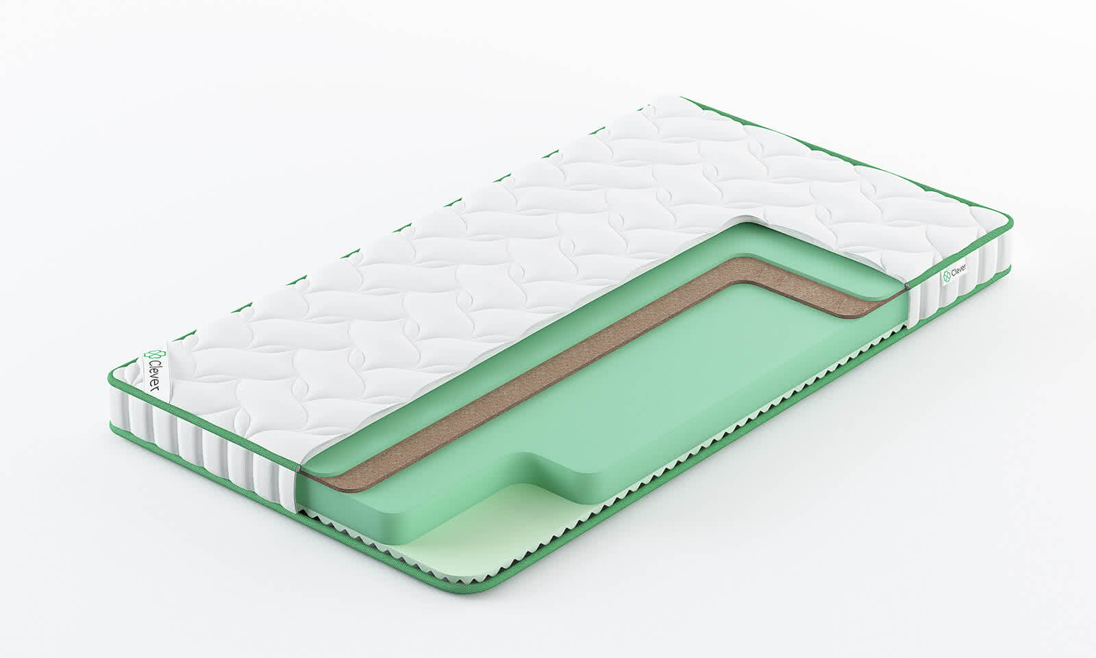 

Матрас Clever Energy Lite 85x185, Белый, CLEVER ENERGY LITE