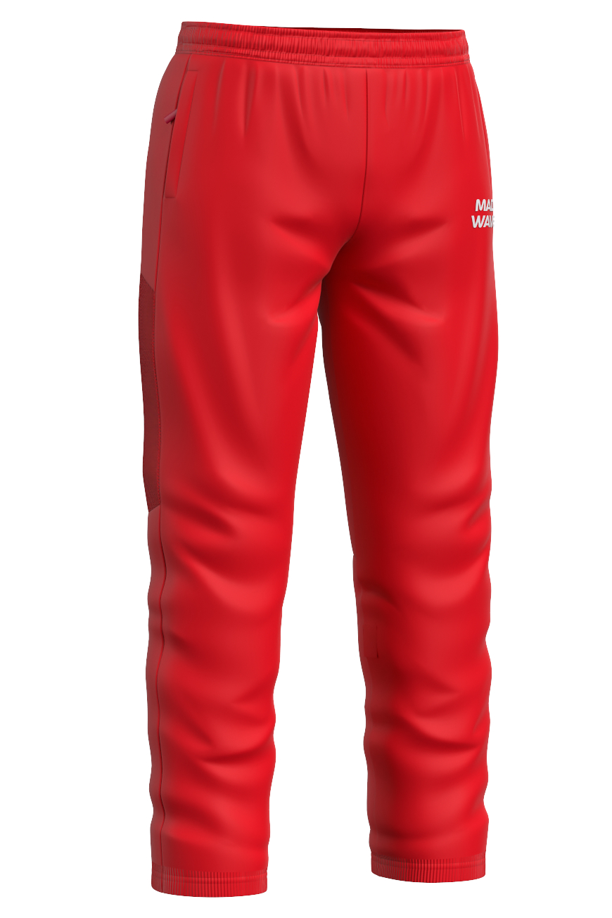 Спортивные брюки мужские Mad Wave Flex pants красные 3XL