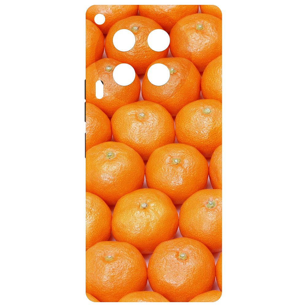 

Чехол-накладка Krutoff Soft Case Мандаринки для TECNO Camon 30 черный