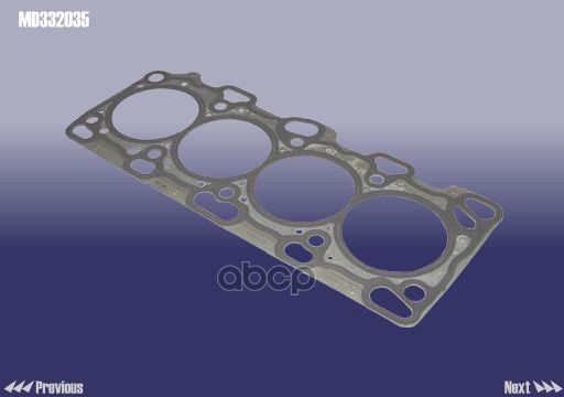 Прокладка ГБЦ Т11 - 2.4 MD332035 [ORG]
