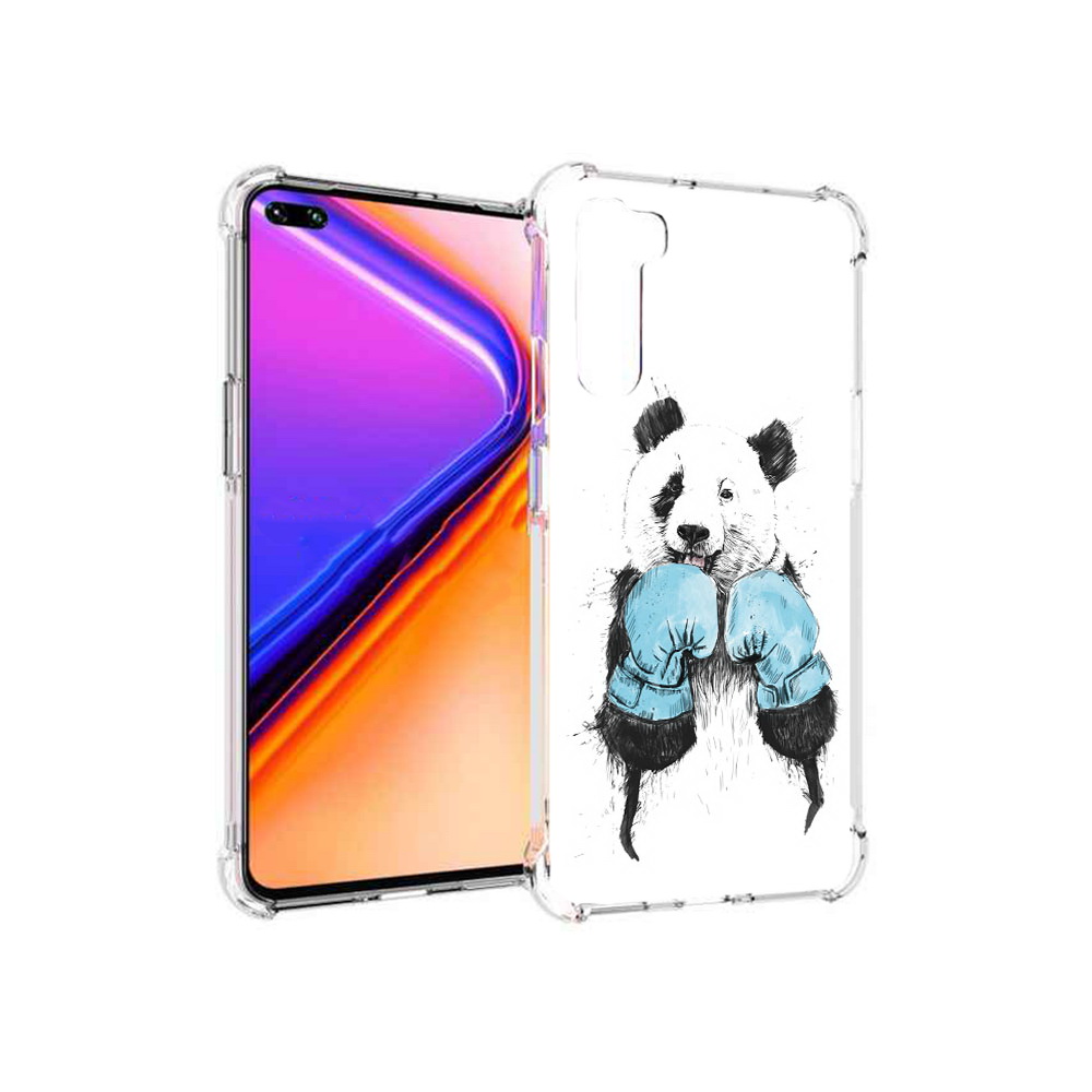 

Чехол MyPads Tocco для OnePlus Nord панда боксер (PT227045.136.531), Прозрачный, Tocco