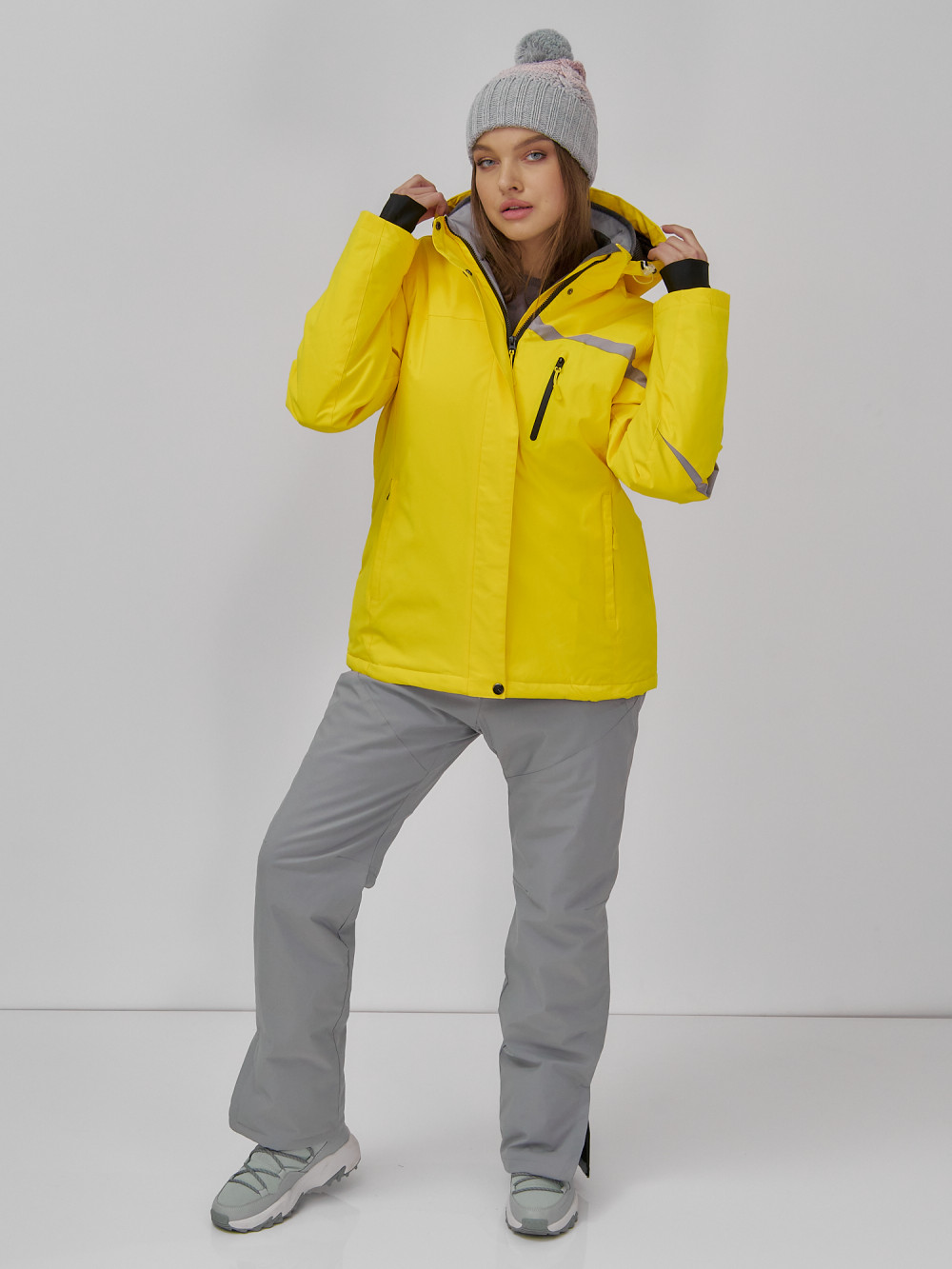 

Горнолыжный костюм женский MTFORCE 07017 Yellow XXL INT, Желтый, 07017