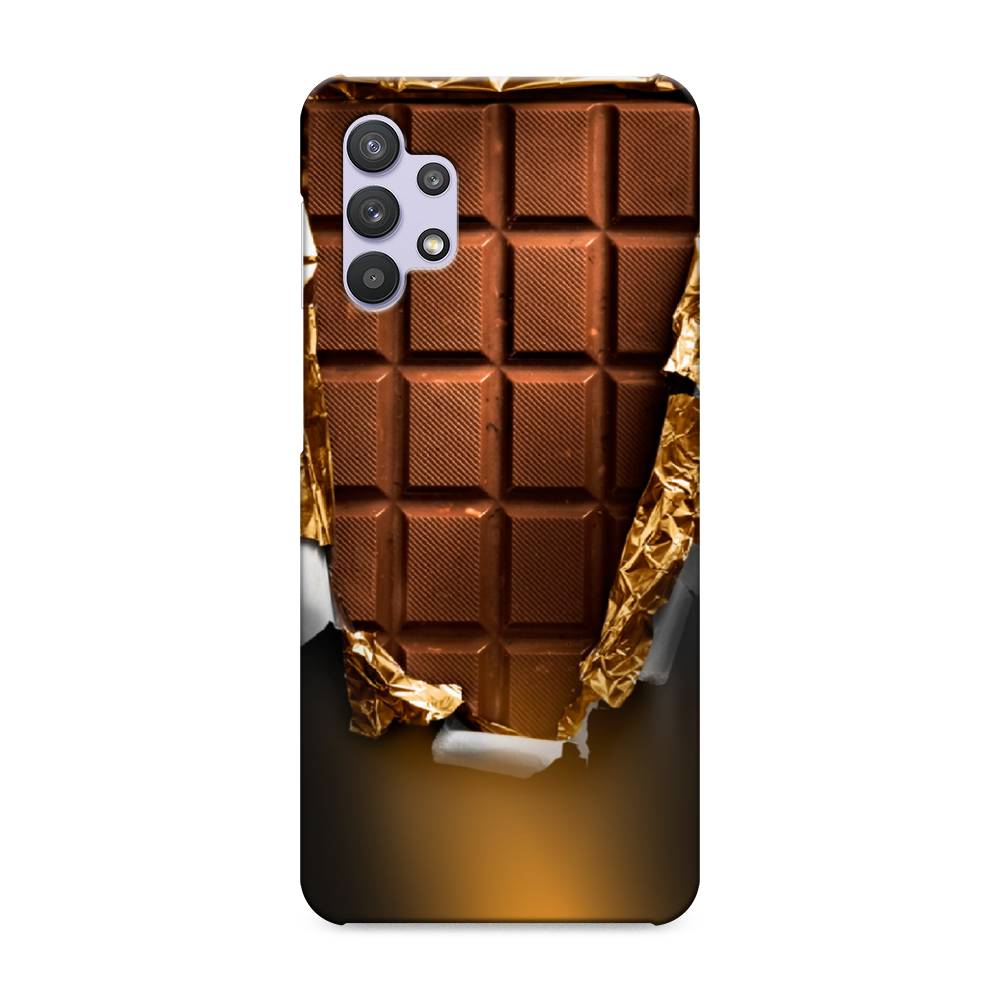 

Пластиковый чехол "Шоколадка" на Samsung Galaxy A32, 2102020-7
