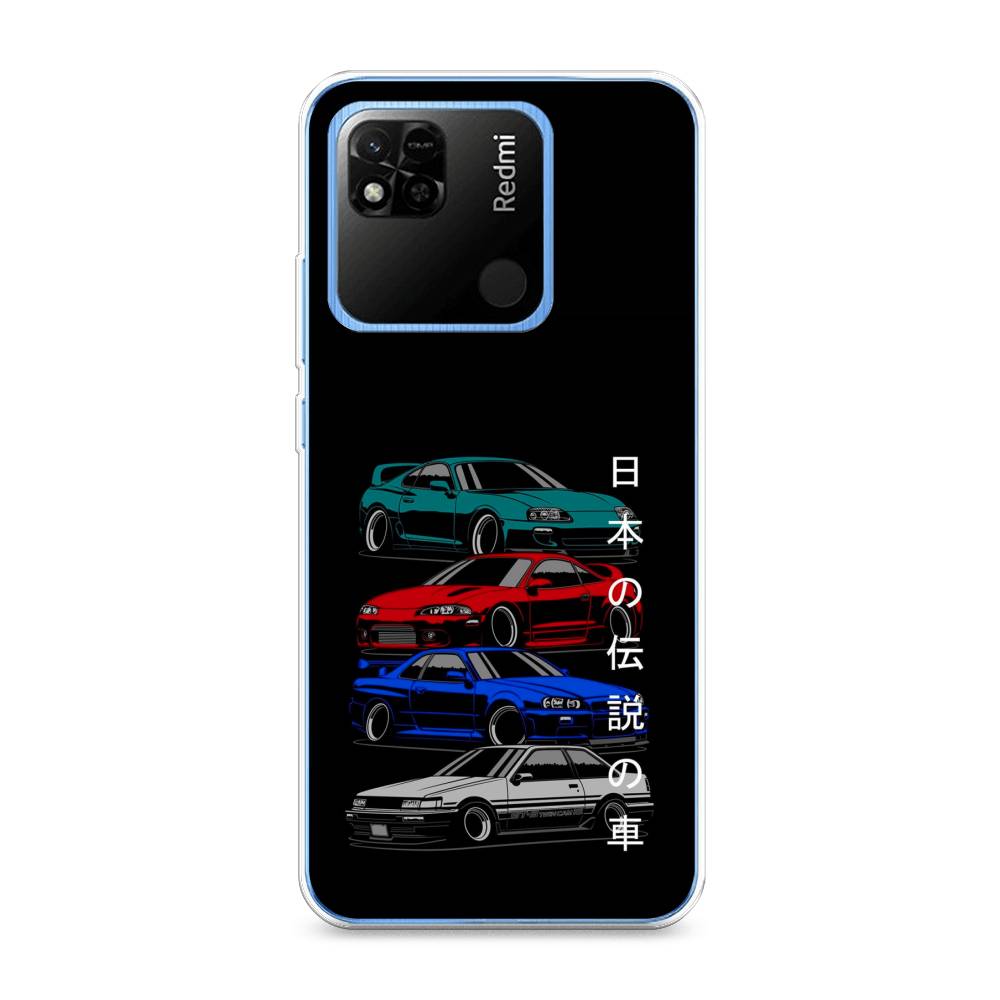 

Чехол Awog на Xiaomi Redmi 10A "JDM Legend cars", Разноцветный, 313950-5