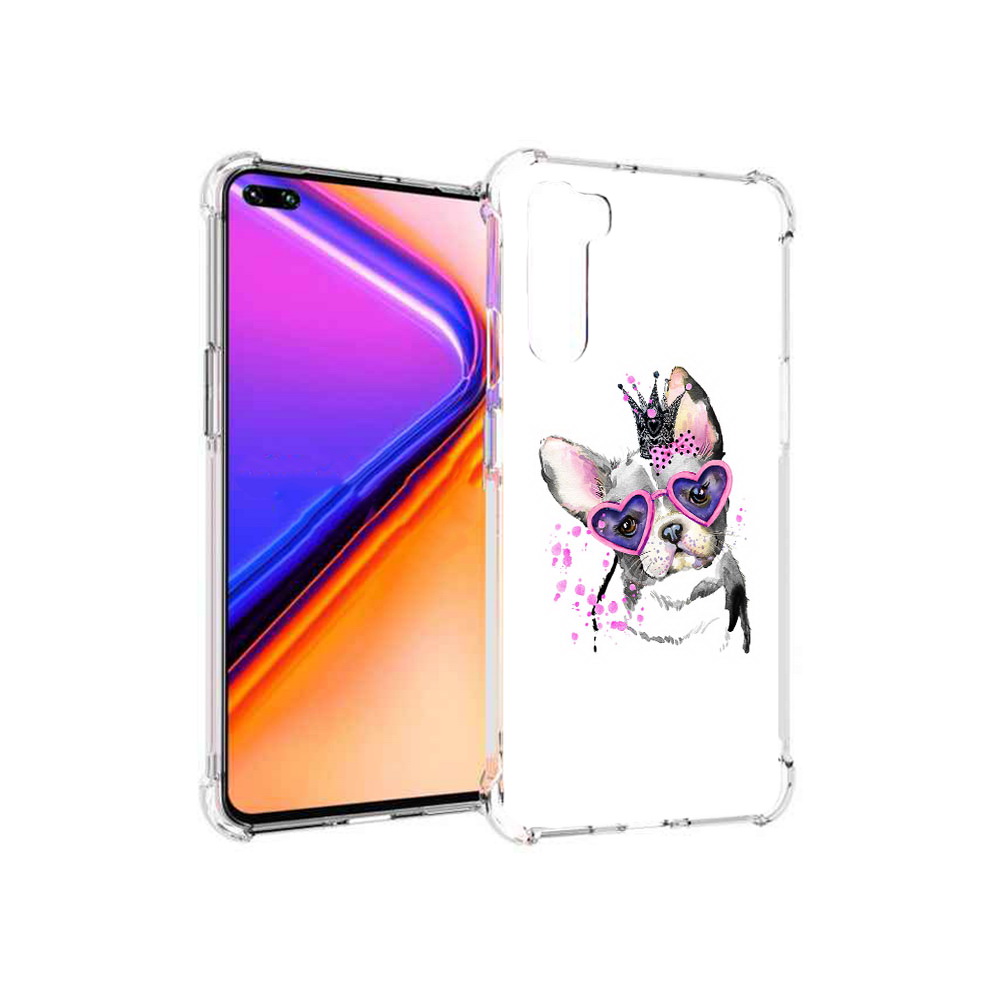 

Чехол MyPads Tocco для OnePlus Nord принцесса (PT227045.136.558), Прозрачный, Tocco