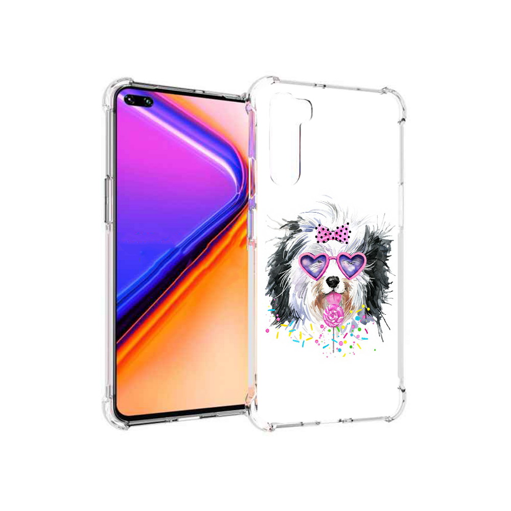 

Чехол MyPads Tocco для OnePlus Nord пушистик (PT227045.136.559), Прозрачный, Tocco